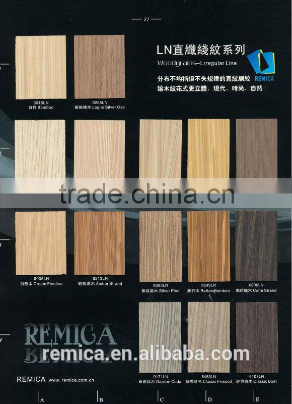 Lrregular line high pressure laminates