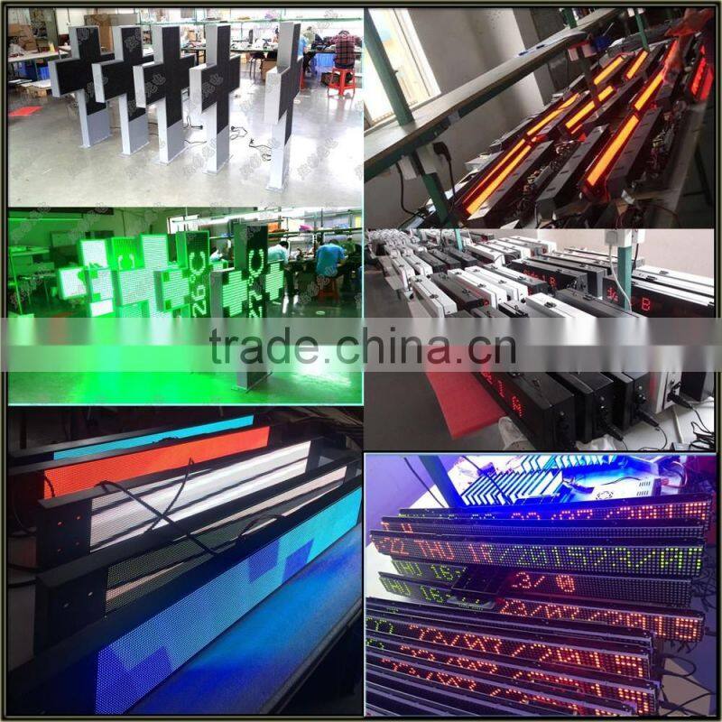 Dual Color RB P10 16x32 dot outdoorled led display screen module