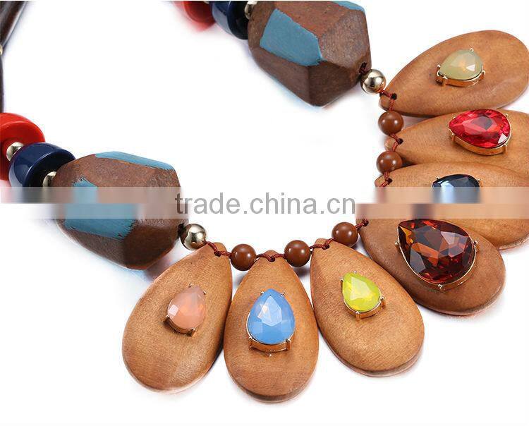 2015 latest wooden necklace designs, multicolor necklace, necklace for men and women