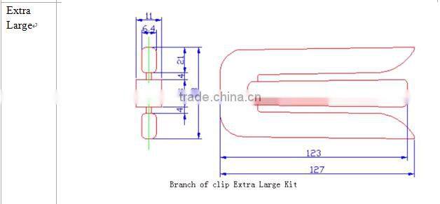fiber cable branch off clip electrical clamp connector