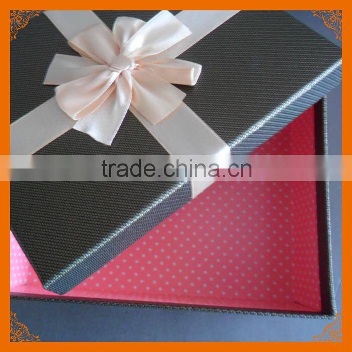 10x10 faux leather gift box