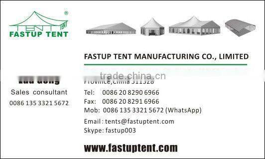 PVC Pagoda Tent with Arched Window