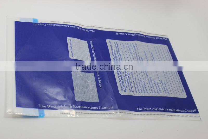 Tamper evident bags