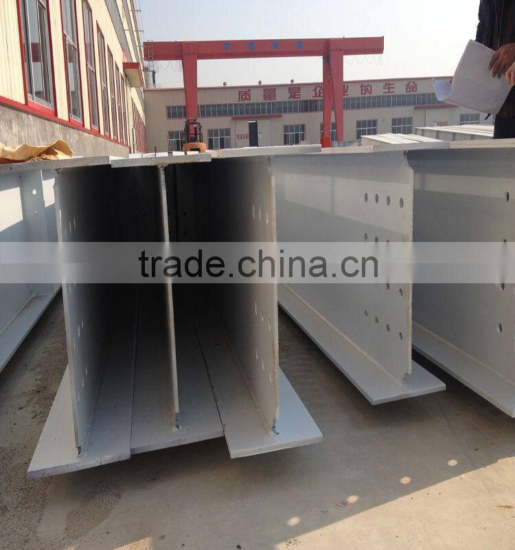 Structural steel stanchions