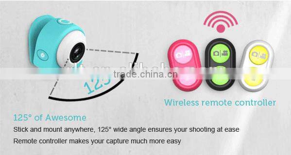 Smallest 1080P HD wide-angle lens support wifi camera android and ios system APP remote control also supports 2.4G remote contro