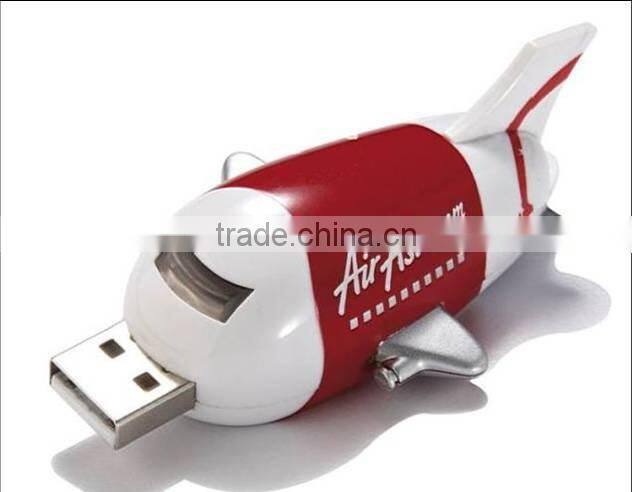 hot selling plane shape usb stick