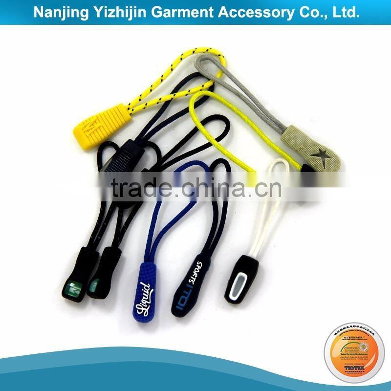 Eco-friendly Fabric Zipper Puller Patches Made in China