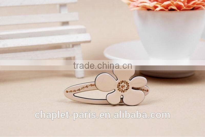 wholesale flower headwear rhinestone hairpin girls lovely hair accessory
