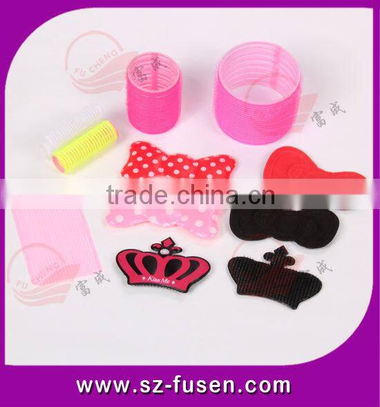 Hot sales 100% nylon black soft loop fabric