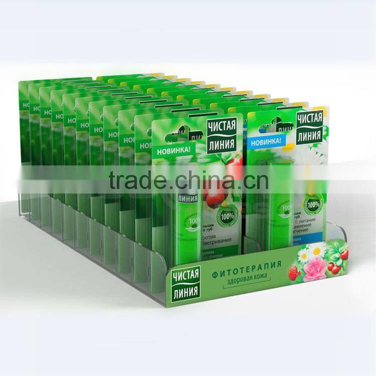 Custom acrylic chocolate tray storage rack, supermarket rack