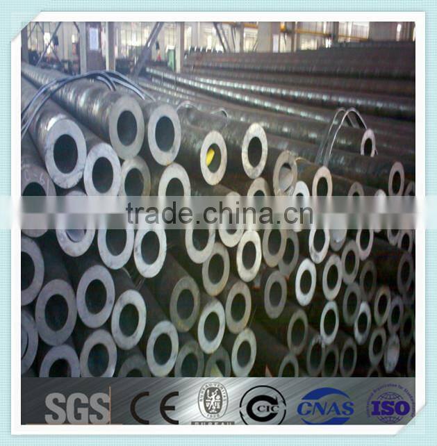 standard round carbon seamless steel pipes size
