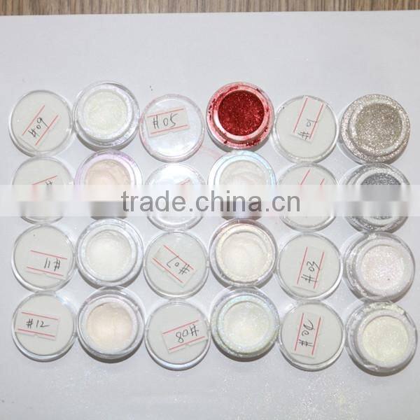 New arrival nail chrome powder with 12 colors nail mirror pigment powder