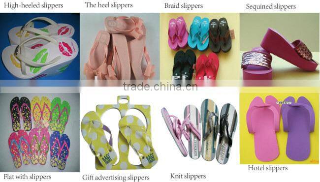 Guangzhou factory customization fashion lady beach slippers flip-flops