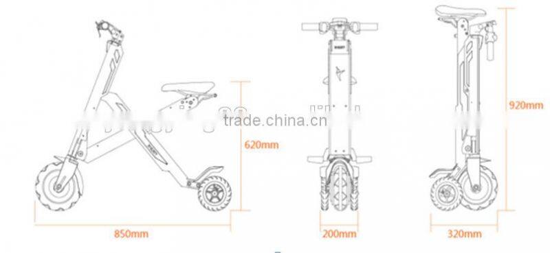 Mini electric bike;two wheel electric vehicle;electric personal transport vehicle