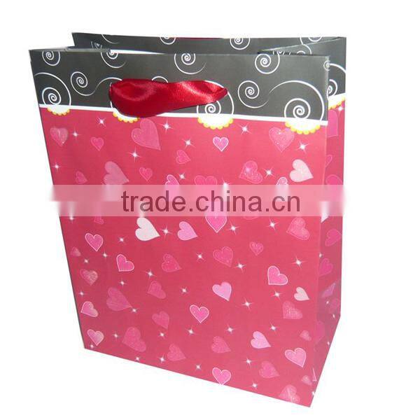hand bag printing brown paper bag