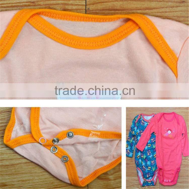 2016 High Quality New Design Baby Long Sleeve Romper