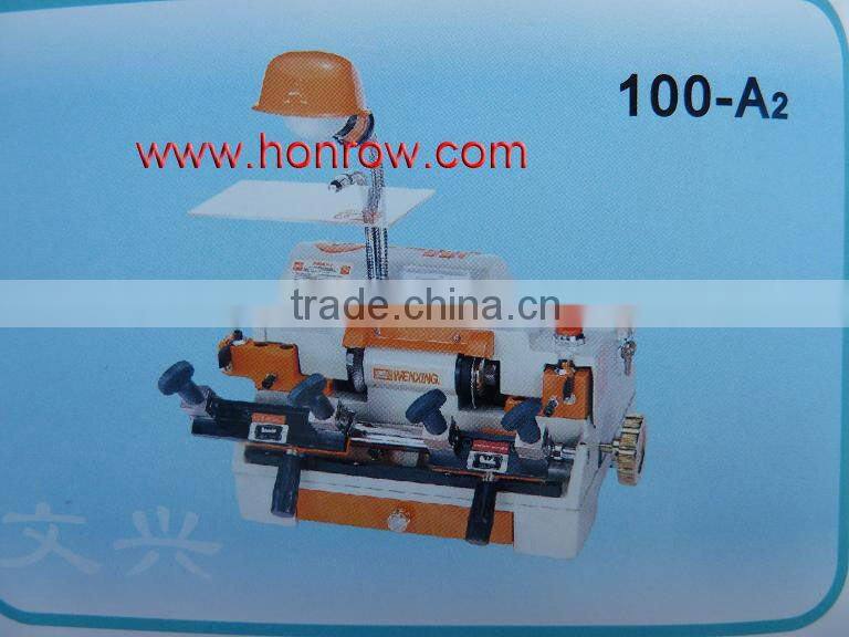 Model 100-A2 WenXing key cutting machine with external cutter