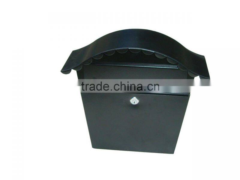 Simple appearance metal mailbox,modern metal letterbox,postbox