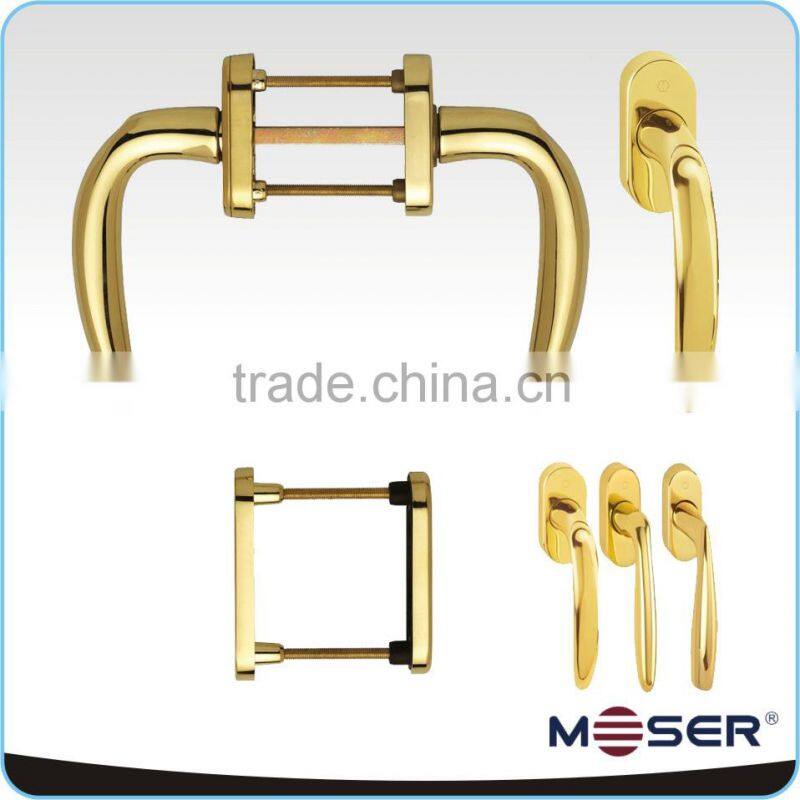 High quality brief wood energy saving window sound proof / window grill design