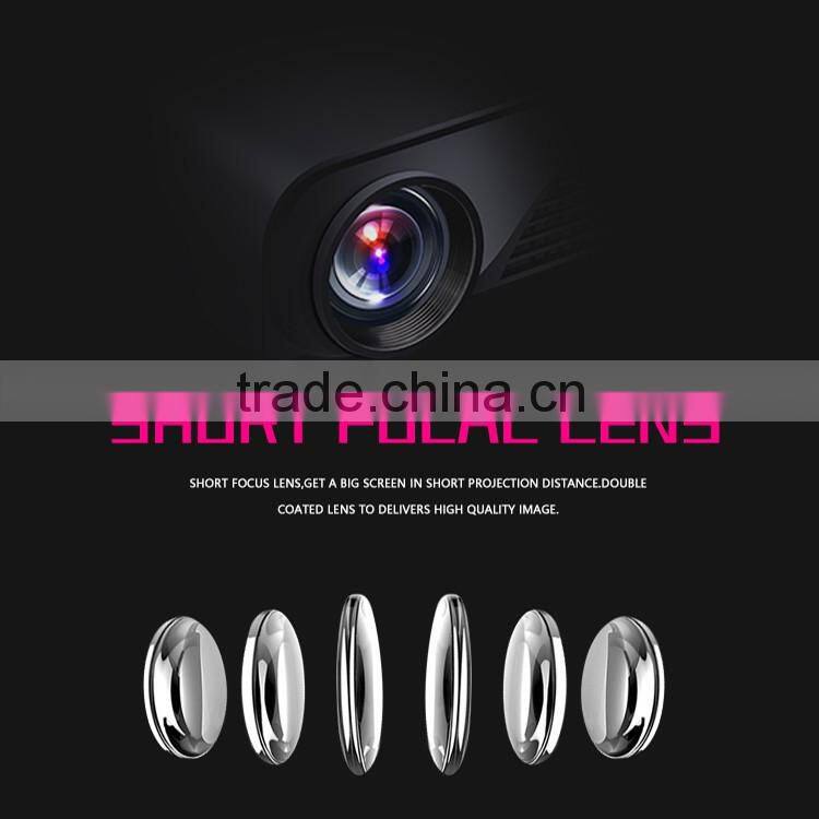 2016 Wholesale Online Shopping 1800Lumens Mini Full HD LED Ultra Short Throw Projector S320 Pico 3D HDMI Home Theaters