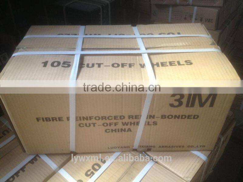 6'' resin bond grinding wheel/disc for stainless steel used