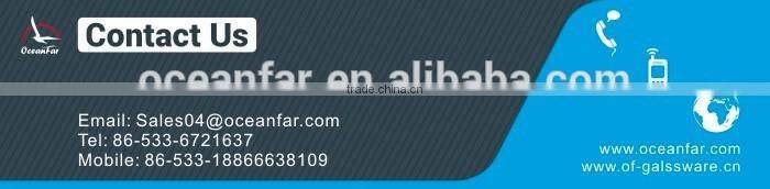 Eco-friendly Electroplate Glass Candle Holder Ribbed Colored Vintage Candle Jar