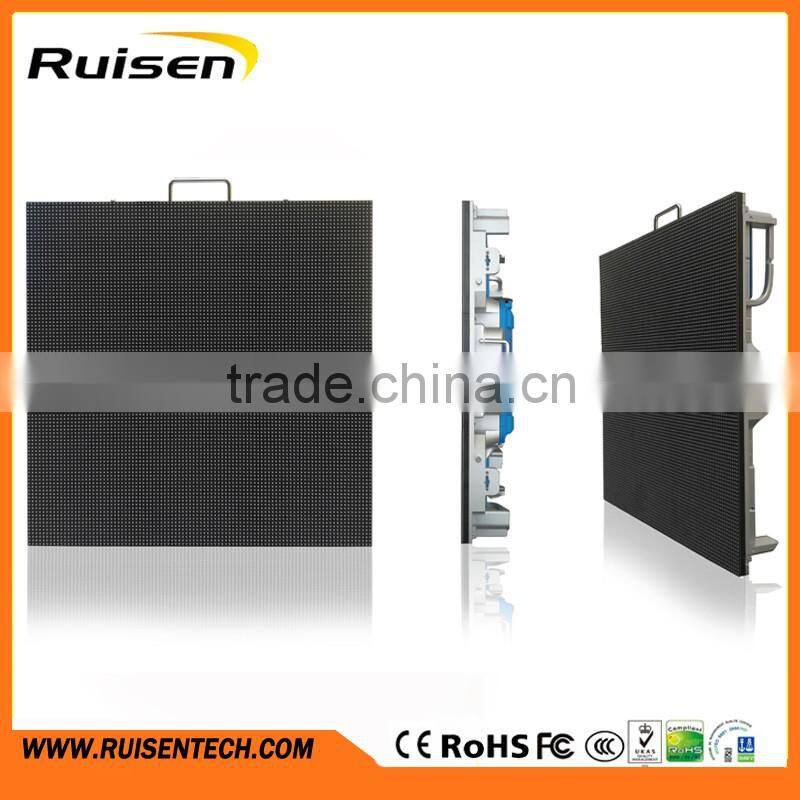 Die-cast aluminum led display board p6 576*576mm indoor SMD full color rent led signboard for wedding,business celebration etc.
