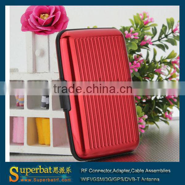 Waterproof Aluminum Business Credit Card Holder Case Wallet