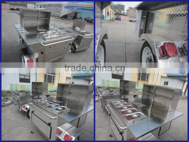 2015 hot sales best quality juice hot dog cart bakery hot dog cart popcorn hot dog cart