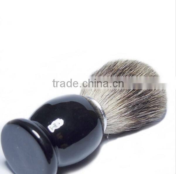 Cool Black Wooden Handle Shaving Beard Brush