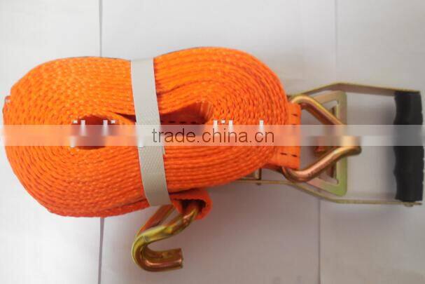 50mm 5t plastic ratchet tie down strap/cargo lashing