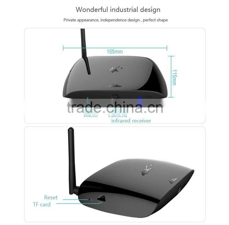 2015 4K HDD player 2g Ram Dual WifI AC Octa Core Android 5.1 Lollipop tv box kodi set top box