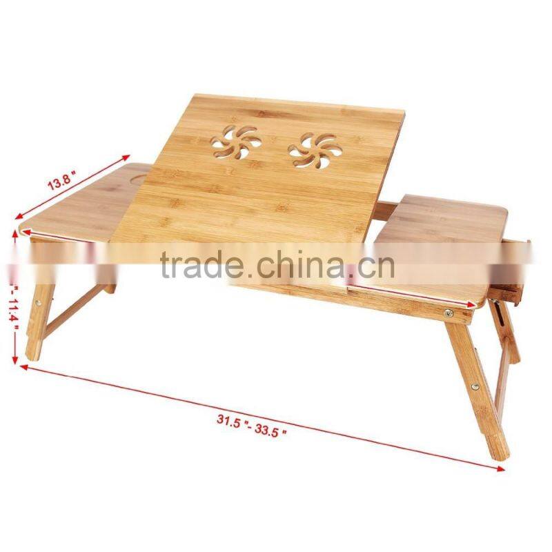 Best trading products cheap Bamboo Portable Laptop Desk buy direct from china factory