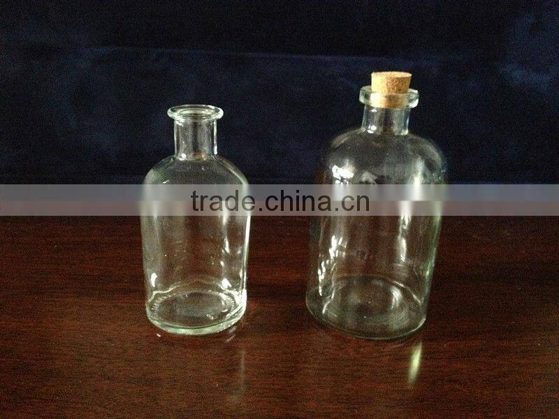 Chemical glass bottle