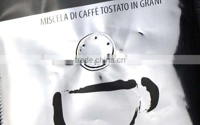Alibaba manufacturer Best selling Side Gusset heat seal Coffee bag with one way valve