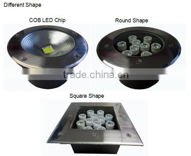 IP68 20W COB LED inground Light IK10 Passed led underground light