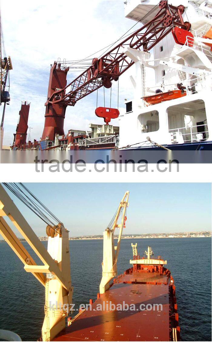 Marine electro-hydraulic deck crane,quay crane