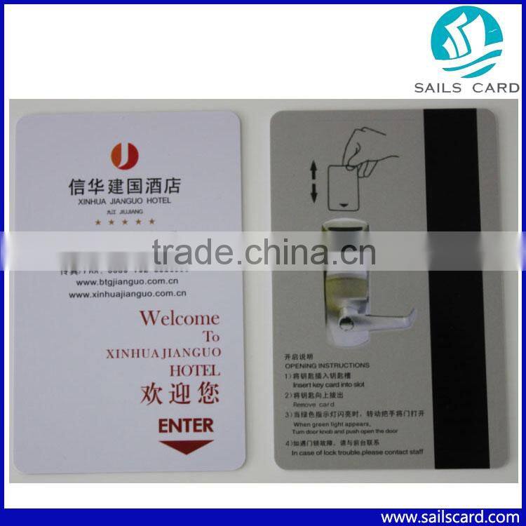hotel magnetic key card for Identification Access Control