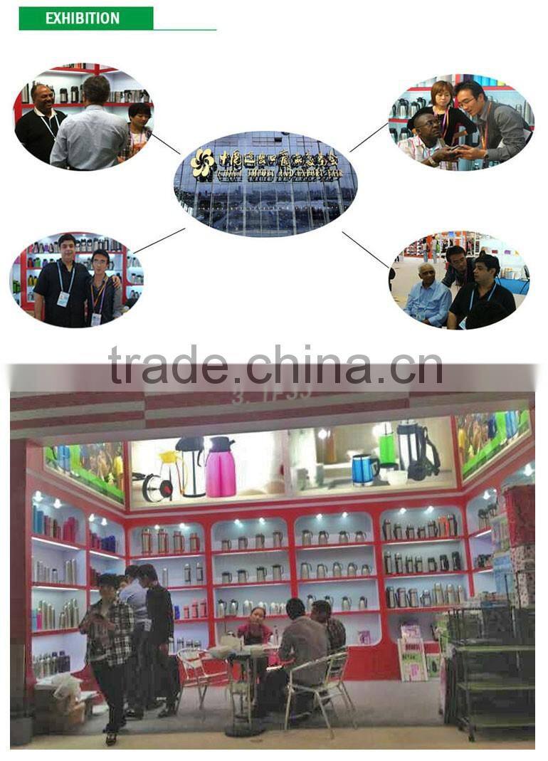 best selling 1000ML double wall 18 8 stainless steel vacuum flask made in china