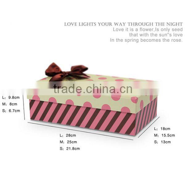 Sweet Circus and Stripe 3pcs Set Gift Box