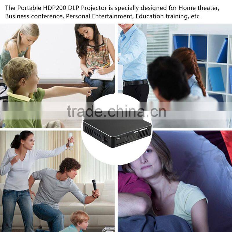DLP projector HDP200 Mini tripod hd projector electronic toy gift