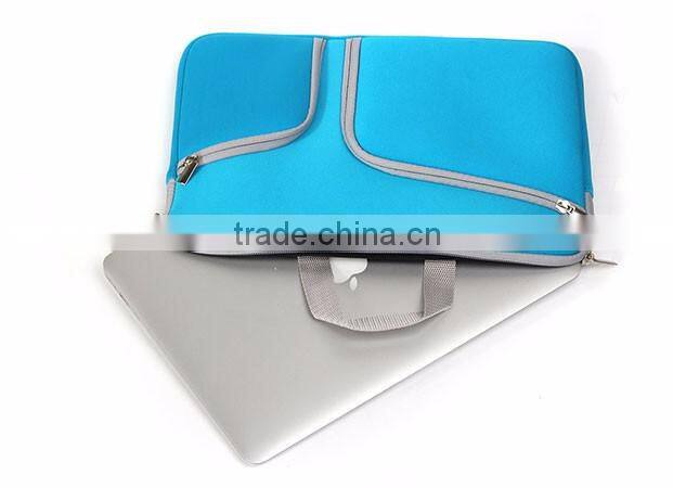 High quality Neoprene laptop handbag lightweight messenger business document laptop bag for macbook notebook latop bags