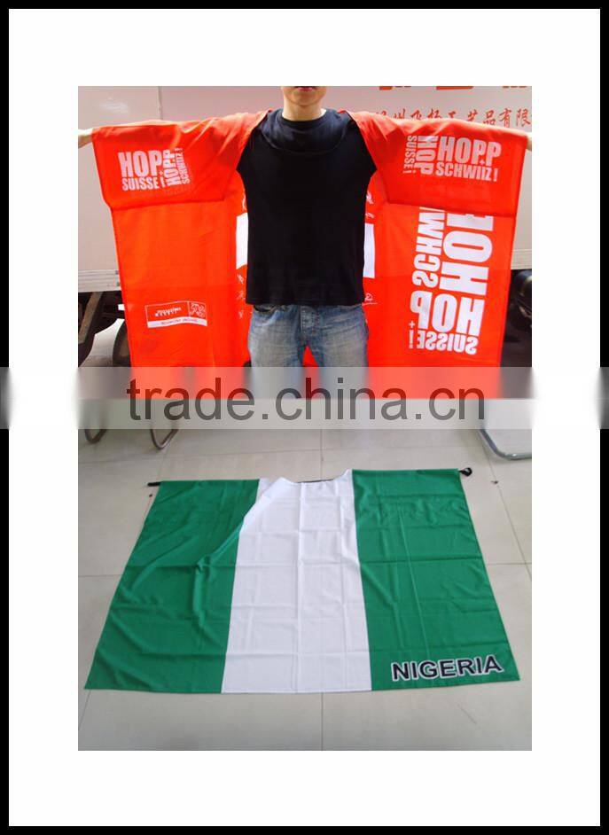 High quality country hand shaking waving flag with great price