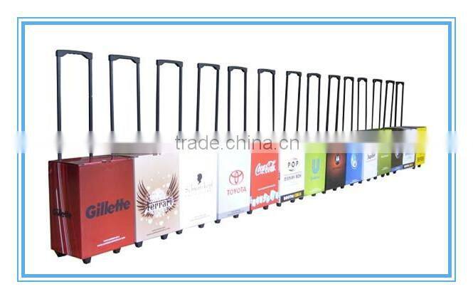 Recyclable Cardboard Trolley Box For Trade Show