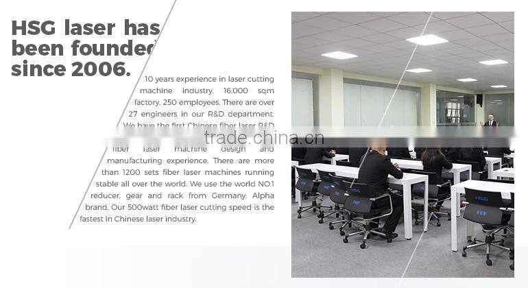 HSG Manufacturer Fiber Steel Laser Cutting Machine Price HS-G3015A