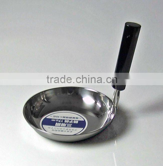Japanese Rice Bowls Pan with PC Vertical handle for DONBURI