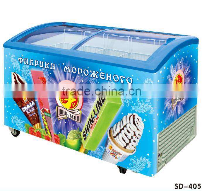 CHEST freezer,ice cream freezer