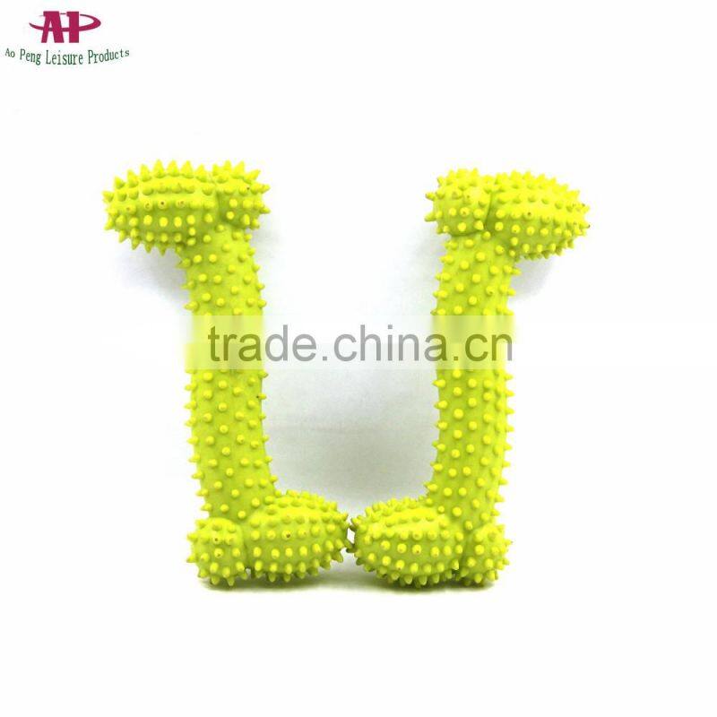 2016 Popular Pet Chew Training Toy Dog Rubber Toy