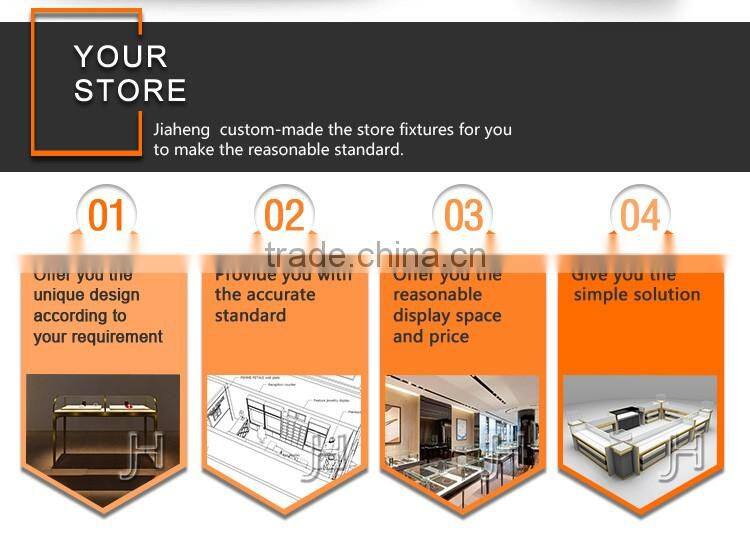 Professional custom design shopping mall jewelry kiosk ideas