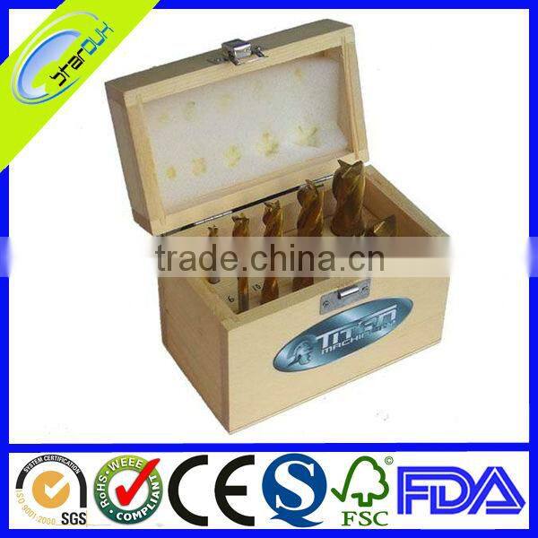 wooden compartment boxes with glass windows